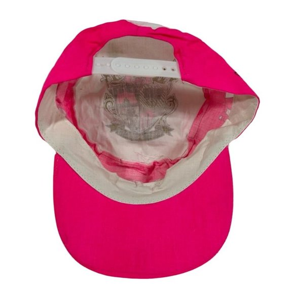 Vintage CIRCUS CIRCUS Hotel Casino LAS VEGAS Painters Cap Pink White Snapback - Picture 9 of 10